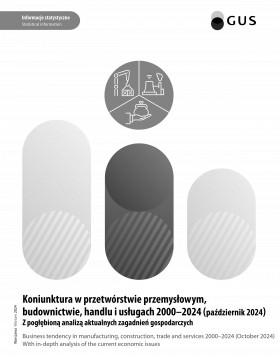Cover of &quot;Business tendency survey in manufacturing, construction, trade and service 2000-2024 (October 2024)&quot;