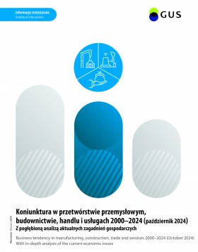 Cover of &quot;Business tendency survey in manufacturing, construction, trade and service 2000-2024 (October 2024)&quot;