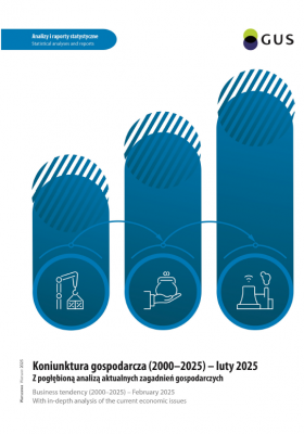 Cover of publication &quot;Business tendency (2000–2025) - February 2025&quot;