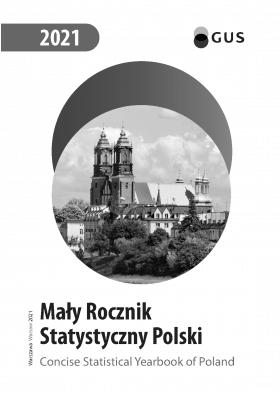 Cover of the publication: Concise Statistical Yearbook of Poland 2021