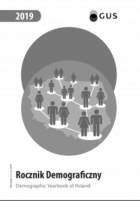 Cover of the publication Demographic Yearbook of Poland 2019
