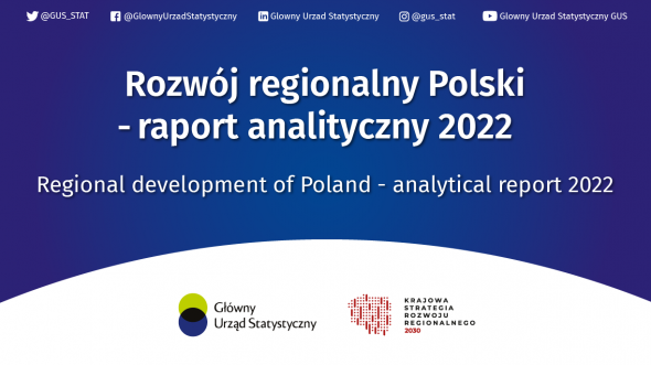 Regional development of Poland - analytical report 2022