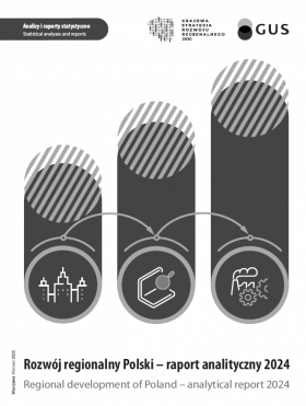 Cover of &quot;Regional development of Poland - analytical report 2024&quot;