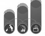 Social assistance, child and family services in 2019 Foto