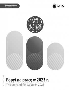 Cover of &quot;The demand for labour in 2023&quot; publication