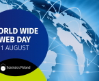 Infographic - World Wide Web Day - 1 August Foto