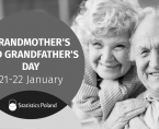 Infographics - Grandmother's and Grandfather's Day (21-22 January) Foto