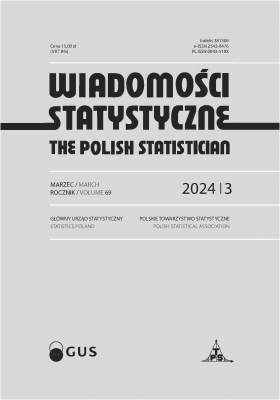 Wiadomości Statystyczne. The Polish Statistician nr 3/2024 Cover