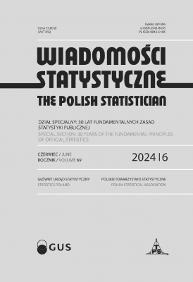 Cover of The Polish Statistican 6/2024