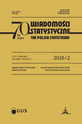 70 years Wiadomości Statystyczne. The Polish Statistician. February 2026