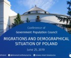 MIGRATIONS AND DEMOGRAPHICAL SITUATION OF POLAND a conference of the Government Population Council Foto