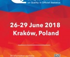 Europejska konferencja na temat jakości w statystyce publicznej Q2018 Foto