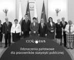 Odznaczenia państwowe dla pracowników statystyki publicznej Foto