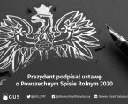 Ustawa o powszechnym spisie rolnym w 2020 r. podpisana przez Prezydenta RP Foto