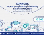 Konkurs na pracę magisterską i doktorską z zakresu statystyki w roku akademickim 2018/2019 Foto
