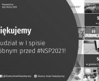 Dziękujemy za udział w I spisie próbnym przed #NSP2021 ! Foto