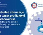 Aktualne informacje na temat profilaktyki koronawirusa znajdziesz na stronie Głównego Inspektoratu Sanitarnego Foto