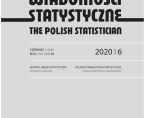 Wiadomości Statystyczne. The Polish Statistician, vol. 65, 2020, 6 Foto