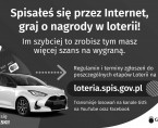 Spisałeś się przez Internet? Pobierz unikatowy kod i zgłoś swój udział w loterii! Foto