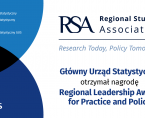 Główny Urząd Statystyczny otrzymał nagrodę Regional Leadership Award for Practice and Policy Foto