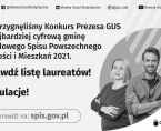 Wyniki konkursu Prezesa GUS na najbardziej cyfrowa gminę NSP 2021 Foto