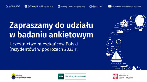 Badanie - Uczestnictwo mieszkańców Polski (rezydentów) w podróżach