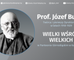 Prof. Józef Buzek w Panteonie Górnośląskim Foto