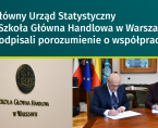 GUS i SGH podpisały porozumienie o współpracy Foto
