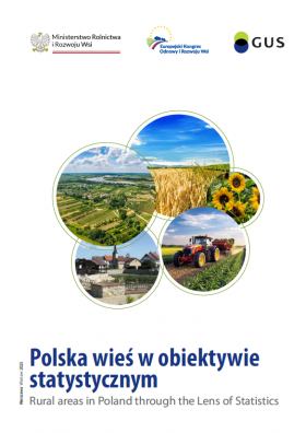 Okładka publikacji &quot;Polska wieś  w obiektywie statystycznym&quot;