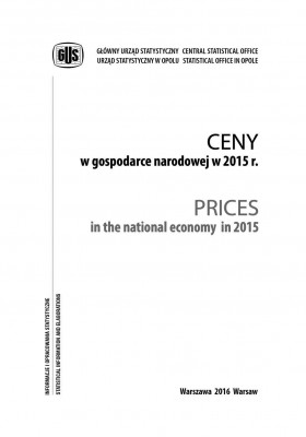Ceny w gospodarce narodowej w 2015 r.