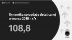 Dynamika sprzedaży detalicznej w marcu 2018 r. Foto
