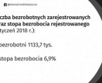 Bezrobotni zarejestrowani i stopa bezrobocia. Stan w końcu stycznia 2018 r. Foto