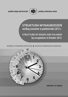 Struktura wynagrodzeń według zawodów w październiku 2012 r.