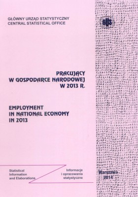 Pracujący w gospodarce narodowej w 2013 r.