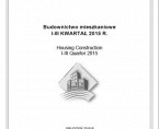 Budownictwo mieszkaniowe. I-III kwartał 2015 r. Foto