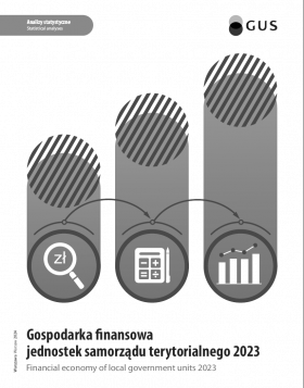 Okładka publikacji Gospodarka finansowa jednostek samorządu terytorialnego 2023