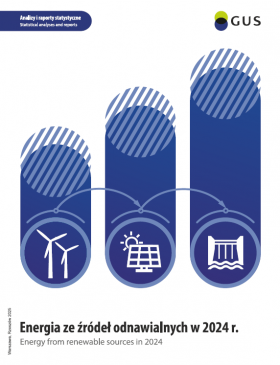 Analizy i raporty statystyczne. Energia ze źródeł odnawialnych w 2024 r. Warszawa, Rzeszów 2025. GUS