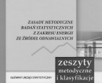 Zasady metodyczne -  Badania statystyczne z zakresu energii ze źródeł odnawialnych Foto