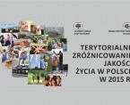 Terytorialne zróżnicowanie jakości życia w Polsce w 2015 r. Foto