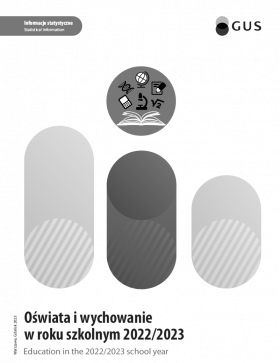 Okładka publikacji Oświata i wychowanie w roku szkolnym 2022/2023