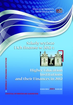 Szkoły wyższe i ich finanse w 2012 r.