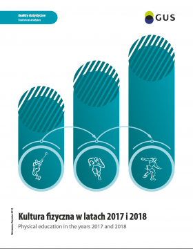 Okładka publikacji Kultura fizyczna w latach 2017 i 2018