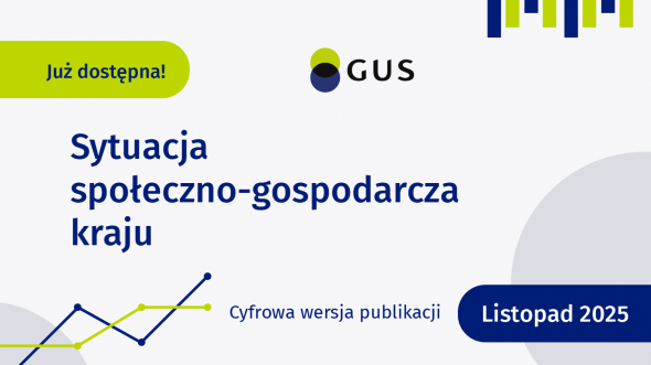 Już dostępna Sytuacja społeczno-gospodarcza kraju - Cyfrowa wersja publikacji. Listopad 2025