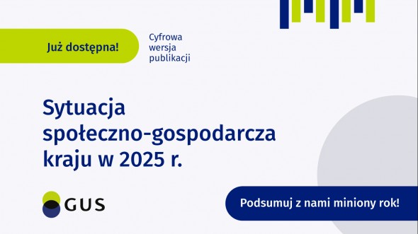 Sytuacja społeczno-gospodarcza kraju w 2025 r. - Cyfrowa wersja publikacji