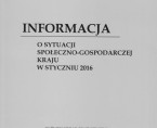 Informacja o sytuacji społeczno-gospodarczej kraju w styczniu 2016 r. Foto