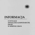 Informacja o sytuacji społeczno-gospodarczej kraju w sierpniu 2016 r. Foto