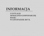 Informacja o sytuacji społeczno-gospodarczej kraju w listopadzie 2017 r. Foto