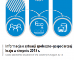 Informacja o sytuacji społeczno-gospodarczej kraju w sierpniu 2018 r. Foto
