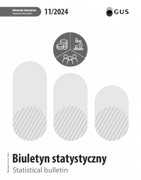 Okładka publikacji Biuletyn Statystyczny Nr 11/2024