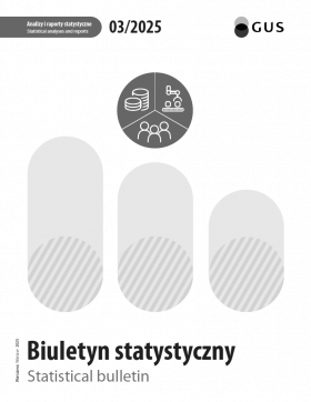 Okładka publikacji Biuletyn Statystyczny Nr 3/2025